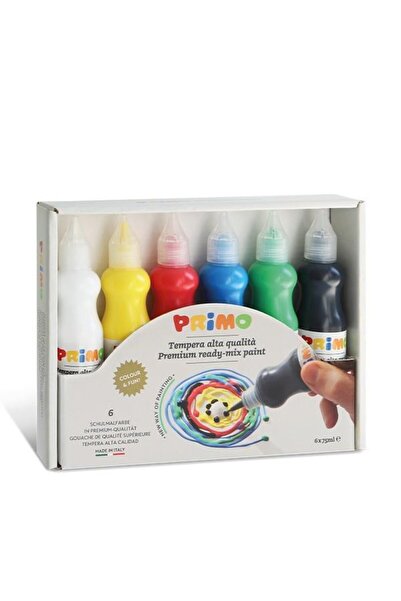 Primo ألوان الطلاء الجاهزة 6 ألوان 75 مل