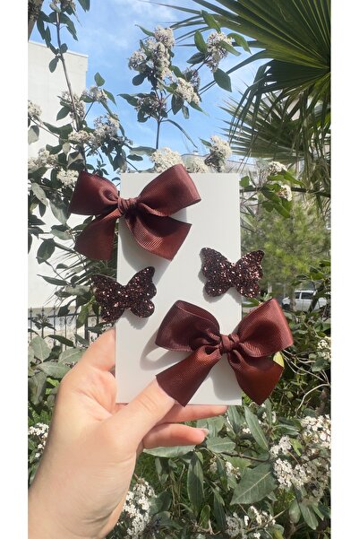 Toka Perisi Σετ αγκράφες Clara Bitter Brown Tones (μεταλλική αγκράφα 5/3 εκ.)