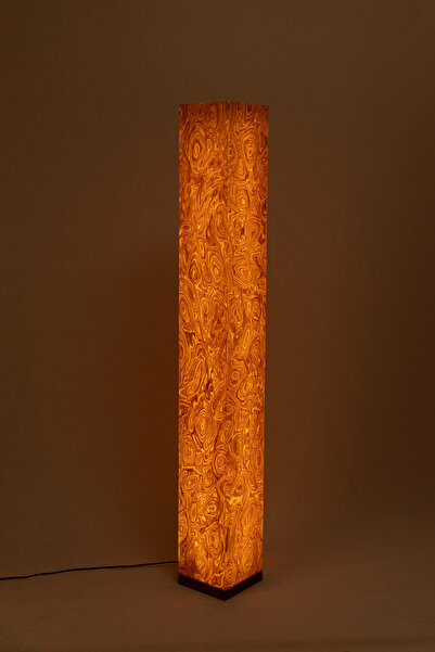 SADE WOODEN LAMP ATELIER NUOTIO Yapay Kök Kaplamalı Lambader Modern Dekorasyo...