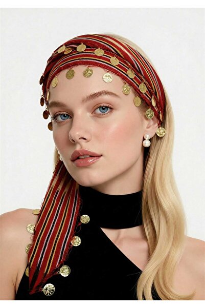 ASYA PAZARLAMA Bandana Marea Neagră, Liralı Keşan, Eșarfă, Şal, Bandă pentru ...