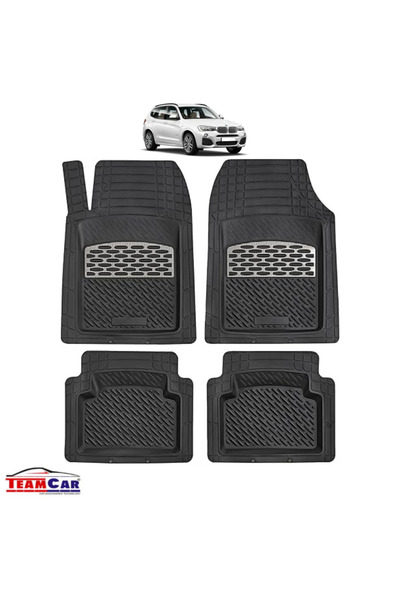TEAMCAR ® Covorașe auto tip tavă BMW X3 F25 (2010–2017) Carbon