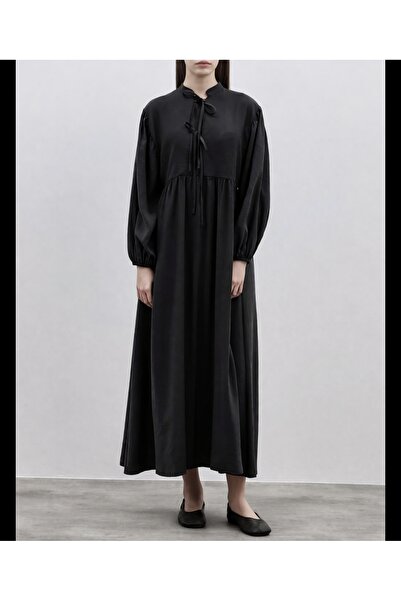 Moda Neva Φόρεμα Modal Fabric Piping Pocket