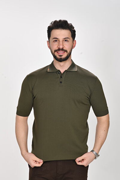 VALERİO MEN Collar V Detail Premium Knitwear