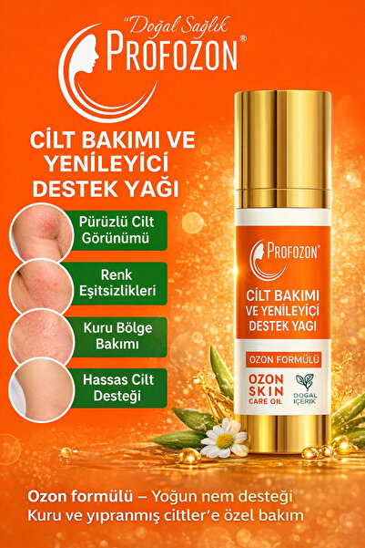 profozon Ozon Yağı 50 ml | Hassas Cilt Bakımı ve Ferahlık Sağlayan Doğal Formül