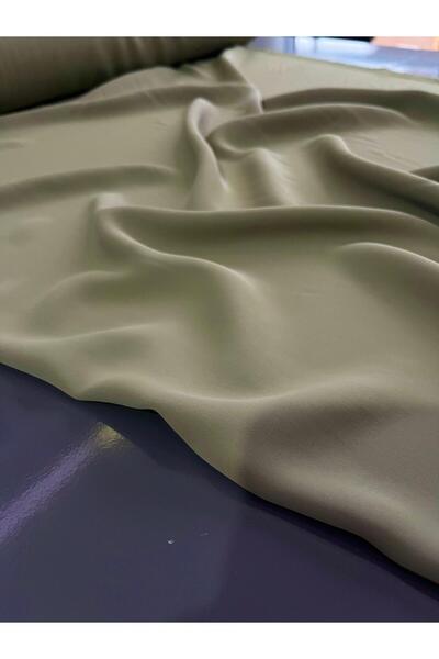 Kumaş sever New Series Draped Adriana Crepe Fabric Double Length Meter Evenin...