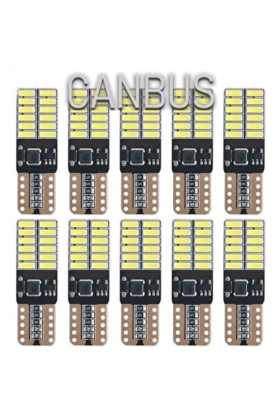 YGT T10 24 Led Beyaz Park Ampulü 10 Adet Fiyatı