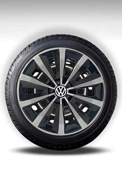 FRWY Volkswagen Araçlar İçin Universal 15" inç 4 Adet 1 Takım Jant Kapağı ( P...