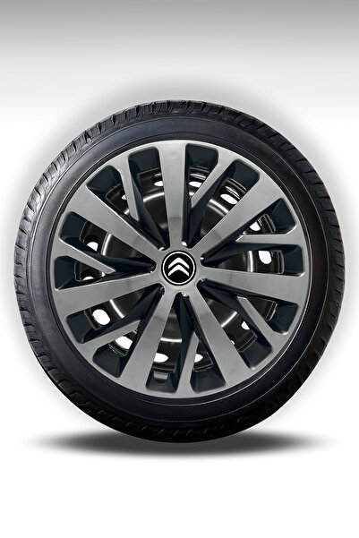 FRWY Citroen Araçlar İçin Universal 16" inç 4 Adet 1 Takım Jant Kapağı ( C3 B...