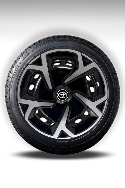 FRWY Toyota Araçlar İçin Universal 15" inç 4 Adet 1 Takım Jant Kapağı ( Corol...