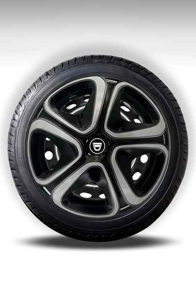 FRWY Dacia Araçlar İçin Universal 15" inç 4 Adet 1 Takım Jant Kapağı ( Sander...
