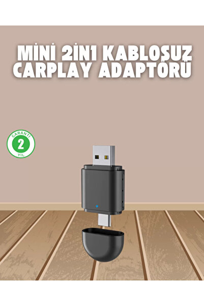 Kanonik Education Adaptor wireless CarPlay – Dispozitiv de conectare rapidă c...