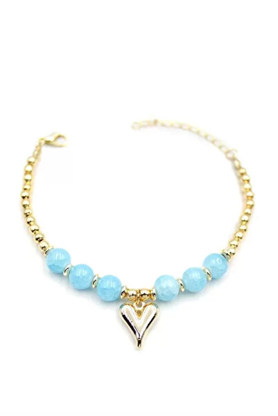 teknoparkx سوار القلب المطرز - أزرق