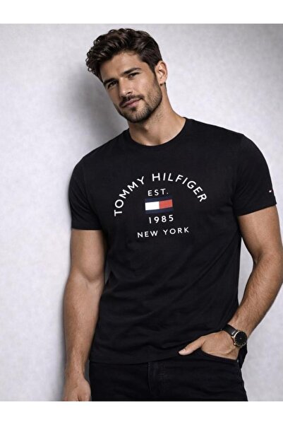 Tommy Hilfiger تي شيرت FLAG ARC REGULAR SLIM FIT