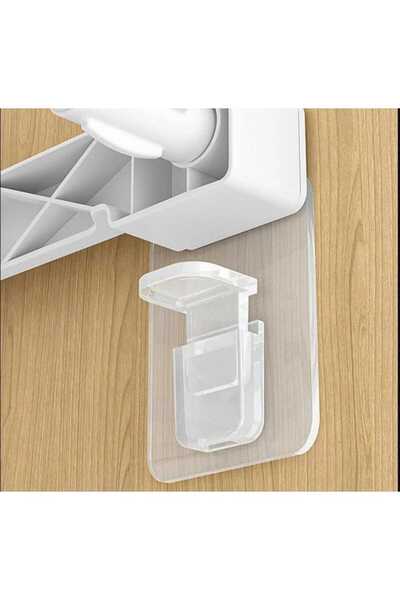 hipiylow Kendinden Yapışkanlı Geçmeli Şeffaf Raf Sabitleyici 1 ADET