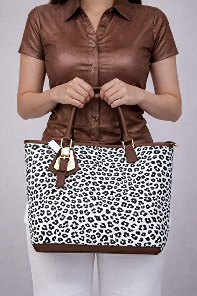 mothers dream Elegant Printed Tote Handbag – Stylish Large Capacity Shoulder ...