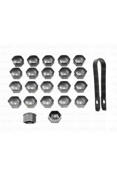 Genel Markalar Skoda Octavia Bijon Kapağı Takım (piyano Gri) 1z0601173 2001-2...