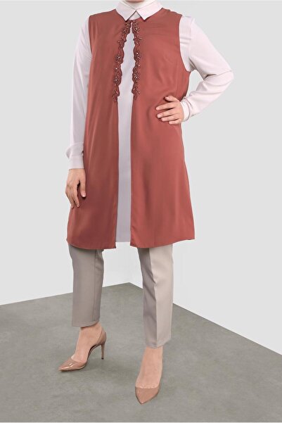 Alvina تونك مزدوج مطرز 20051