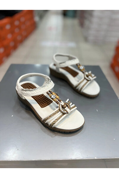 Guja صندل مسطح لتقويم العظام مع إكسسوارات نسائية