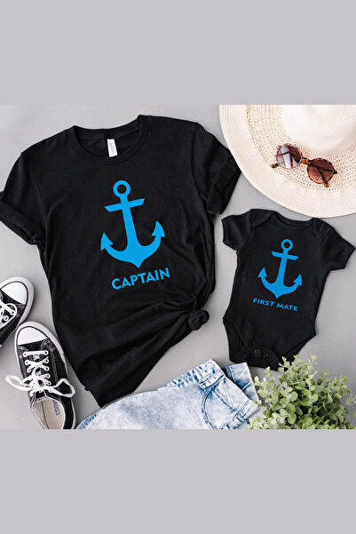 Tshirthane Батько, син і дочка Капітан Перший помічник (Ціна за один товар. Д...