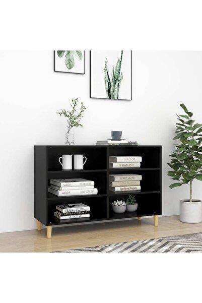 Concept Servantă, negru, 103,5x35x70 cm, PAL
