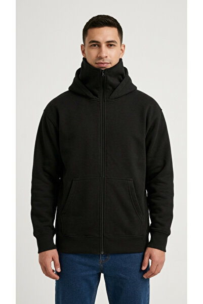 viyamen Φούτερ Νίντζα Σαμουράι με Μάσκα Χιονιού - Ζακέτα με Διπλή Κουκούλα κα...