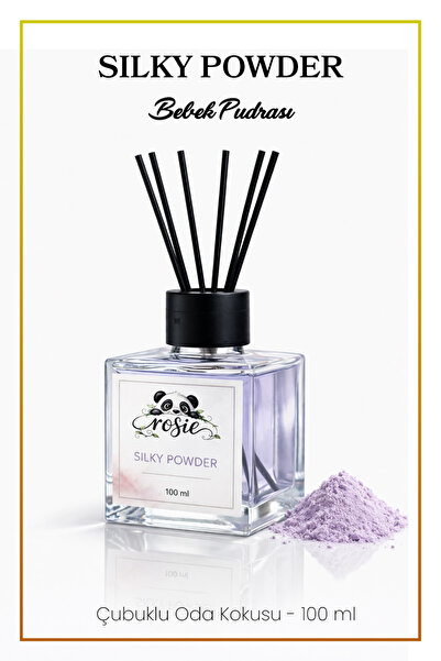 rosie Pudra Oda Kokusu 100 ml Çubuklu Reed Diffuser | Bebek Pudrası Ferahlığı...