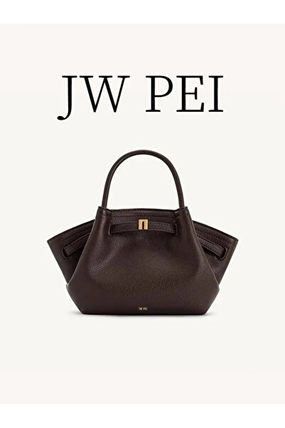 JW PEI حقيبة يد نسائية صغيرة طراز هانا. تأتي مع حزام كتف قابل للفصل وصندوق هد...