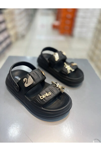 Akınal Bella Taş Aksesuarlı Kadın Sandalet