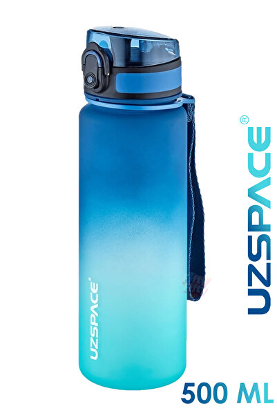 Uzspace 500 ml Double Color Softtouch Ff Collection Tritan Water Bottle Water...