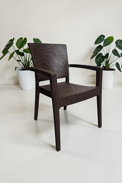 nar sokağı Karizma Rattan Kollu Sandalye Koltuk