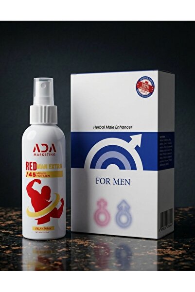 Ada Marketing Gold Man Extra Erkek Bakım Spreyi Hediye 5'li Mendili