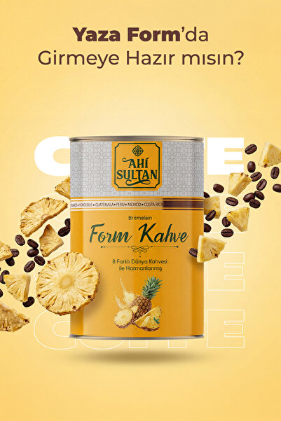 AHİ SULTAN Form Kahvesi 8 Farklı Kahve Ve Bromelain Içerikli 100 G
