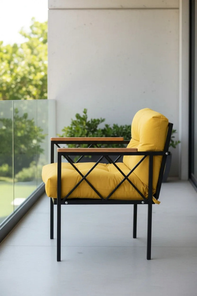 adımshops Balkon-bahçe-ofis-kafe Çay Seti Koltuk Oturma Takımı-oturma Grubu M...