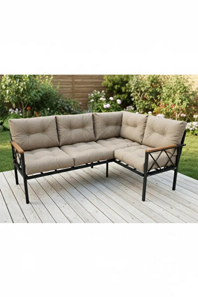 adımshops miami Köşe Koltuk Takımı , 2+2 Balkon-bahçe-çay Seti-mutfak Köşesi