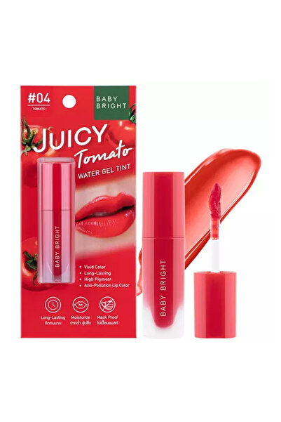 Bright أحمر شفاه بيبي جوسي توماتو رقم 4