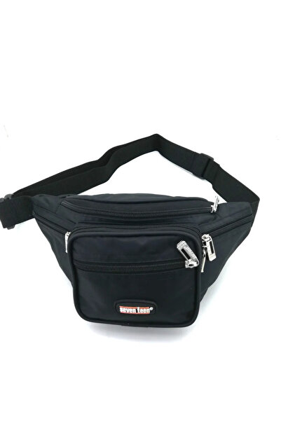 SEVENTEEN Чорна чоловіча сумка на пояс