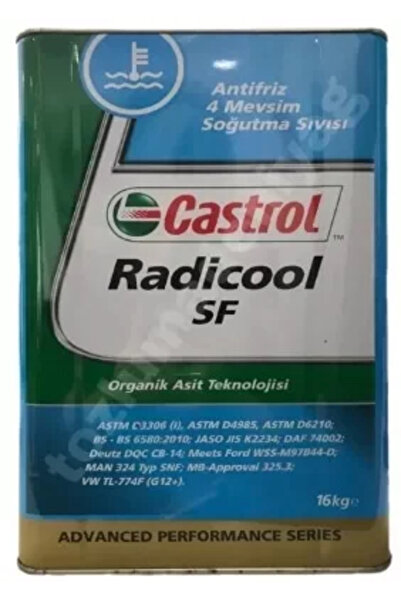 CASTROL Radicool Kırmızı Antifriz Soğutma Sıvısı 16 Kg