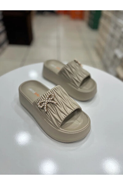 Akınal Bella Γυναικείες παντόφλες καθημερινής χρήσης Stoned