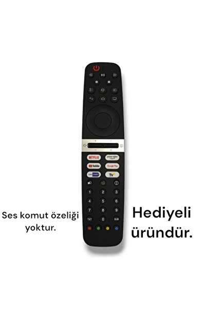 Arçelik Youtube-spotıfy-google Play-disney+ Tuşlu Lcd Led Tv Kumanda
