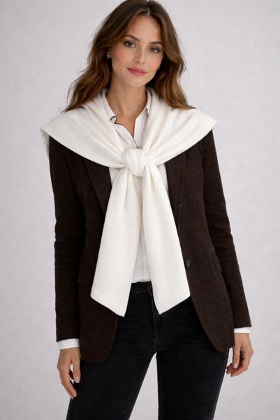 Sebir Moda Tricotaj de o singură culoare, acrilic, șal de birou zilnic
