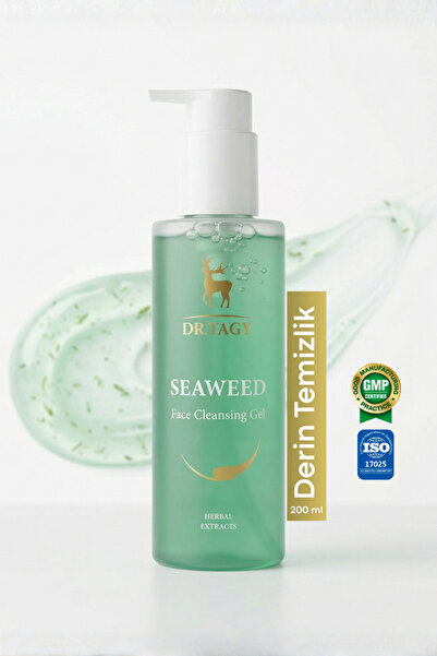 DR TAGY Seaweed Cilt Temizleyici Jel Deniz Yosunu & Omega 3 Özlü 200ml