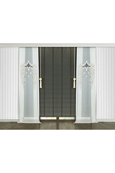 Yılmaz Home Collection Keten Pano Tül Perde