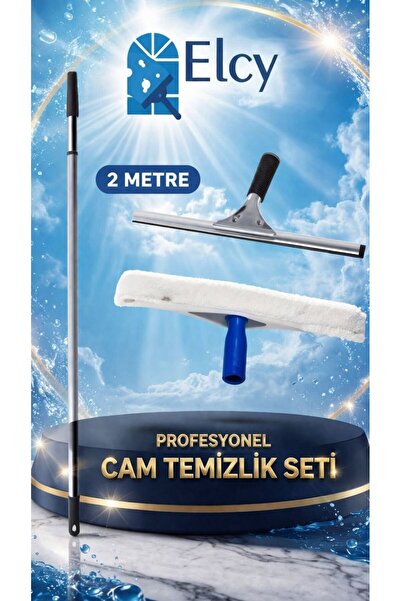 ELCY 2 Metre Set 2 metre Teleskopik Uzayabilen Sap ve 35 Cm Cam Peluş ve Cam ...