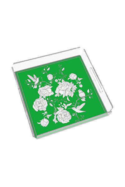 Sivella Rose Glow Green 35X35 Plexi Tray