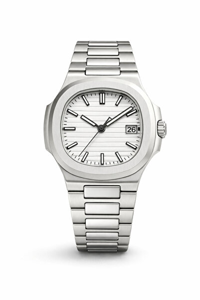 arpat time saat aksesuar PREMIUM, EŞREF TEK TAKVİMLİ ERKEK K0L SAATİ, BEYAZ K...