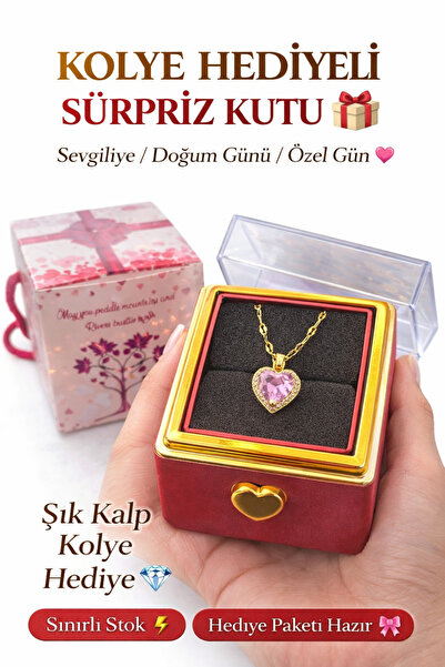 seraptakidunyasi Hediye Kutusu (Takı Uyumlu) Kolye Hediyeli – Özel Günler İçi...