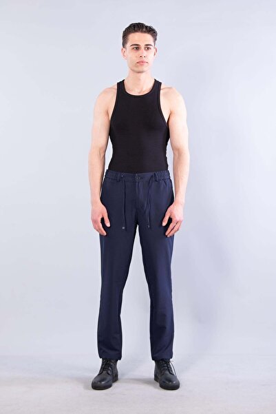 Mckanzie Pantaloni 951 Valverde cu șnur în talie