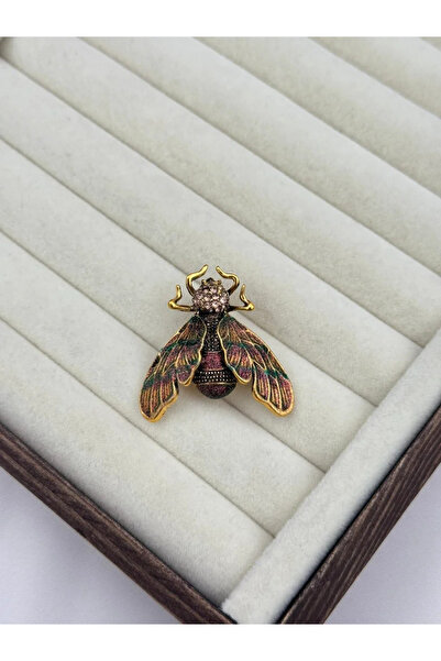 Luseda İthal Vintage Arı Broş