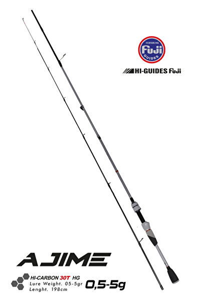 Fujin Ajime 198cm 05-5gr LRF Kamışı FAJ-662UL