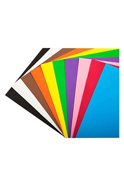Cool Karışık Renkli Fon Kar Renkli Fon Kartonu | 50x70 cm 10'lu